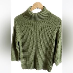 George tropical green sweater. Size XL 16/18